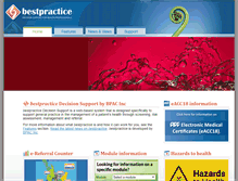 Tablet Screenshot of bestpractice.net.nz